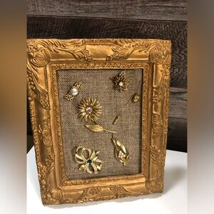 Handcrafted Framed Vintage Jewelry